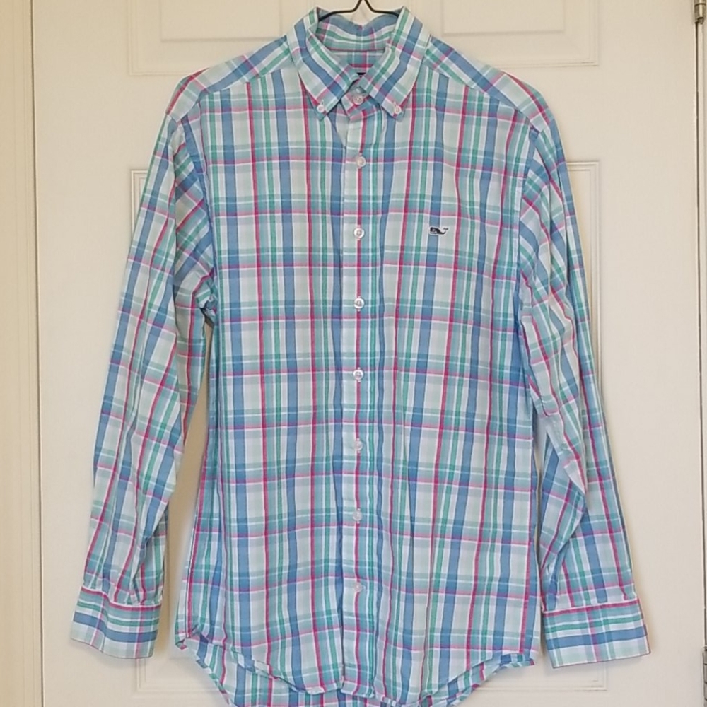 Vineyard Vines Whale Button Down 🐳